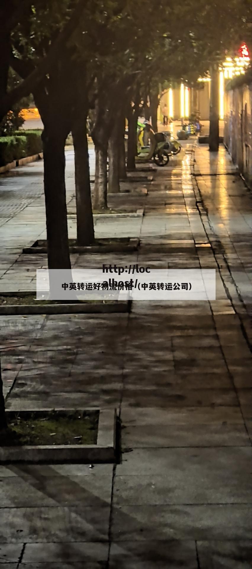 中英转运好物流价格（中英转运公司）